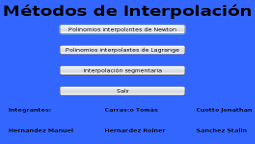 Interpolación