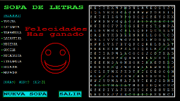 Sopa de Letras