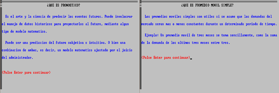 Pronósticos